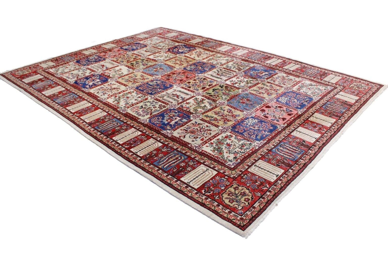 Perserteppich Sarough 358 x 270 cm Wolle handgeknüpft