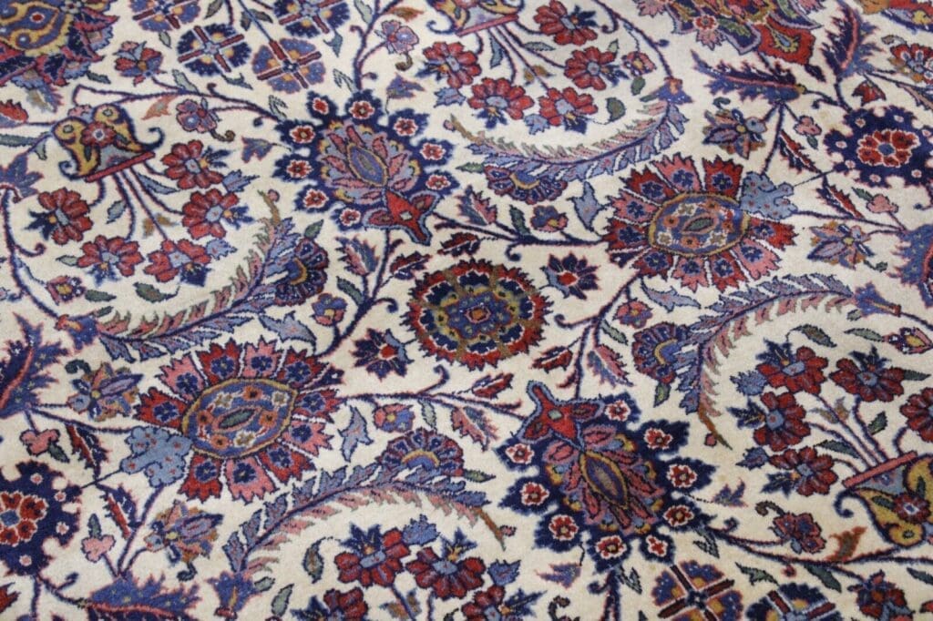 Perserteppich Keshan 385 x 260 cm Wolle handgeknüpft