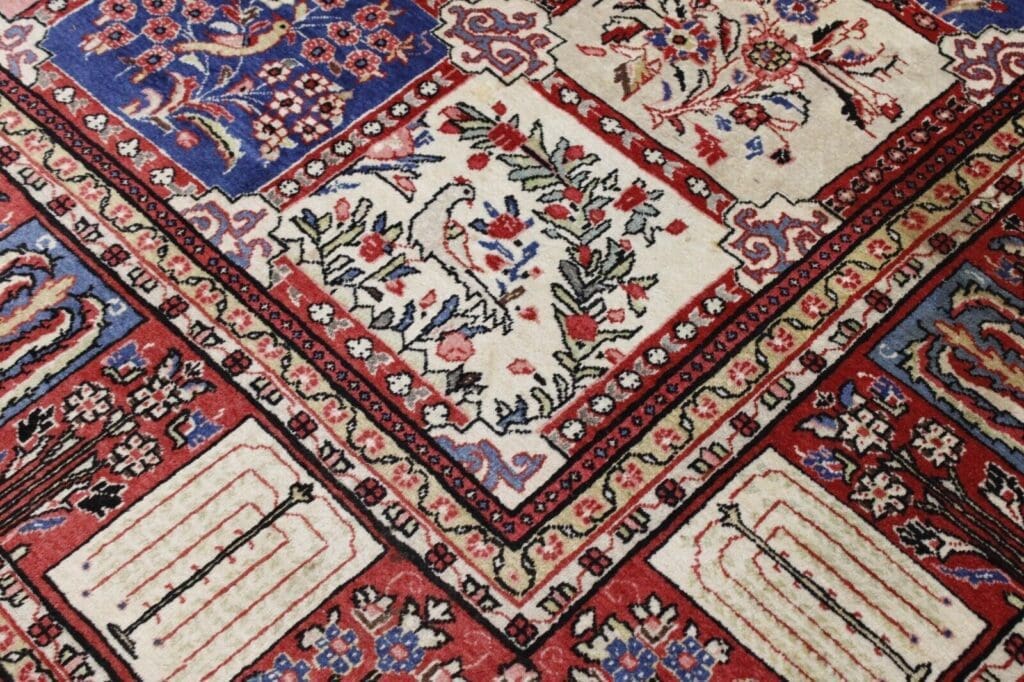 Perserteppich Sarough 358 x 270 cm Wolle handgeknüpft