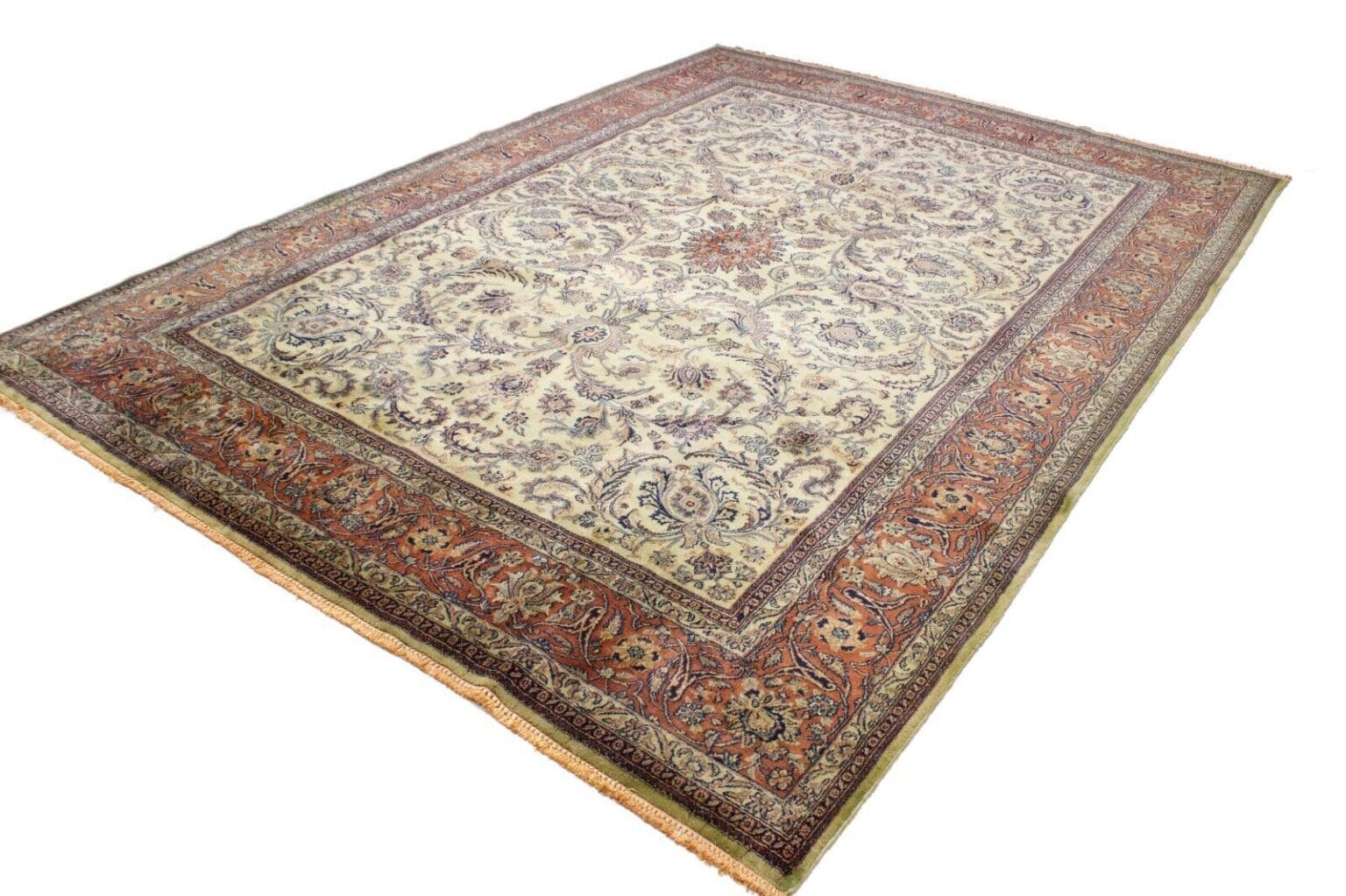 Orientteppich Agra 350 x 250 cm Wolle handgeknüpft