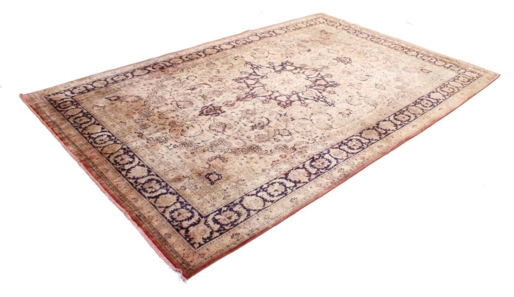Perserteppich Ghom 300 x 191 cm Seide handgeknüpft