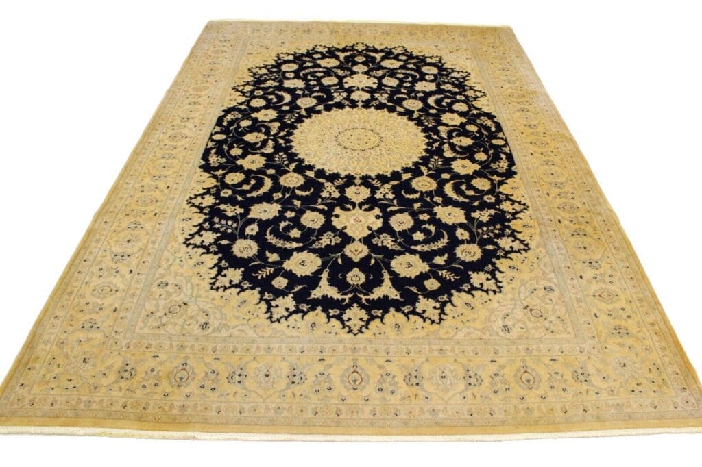 Perserteppich Nain 9 La 317 x 208 cm Wolle handgeknüpft