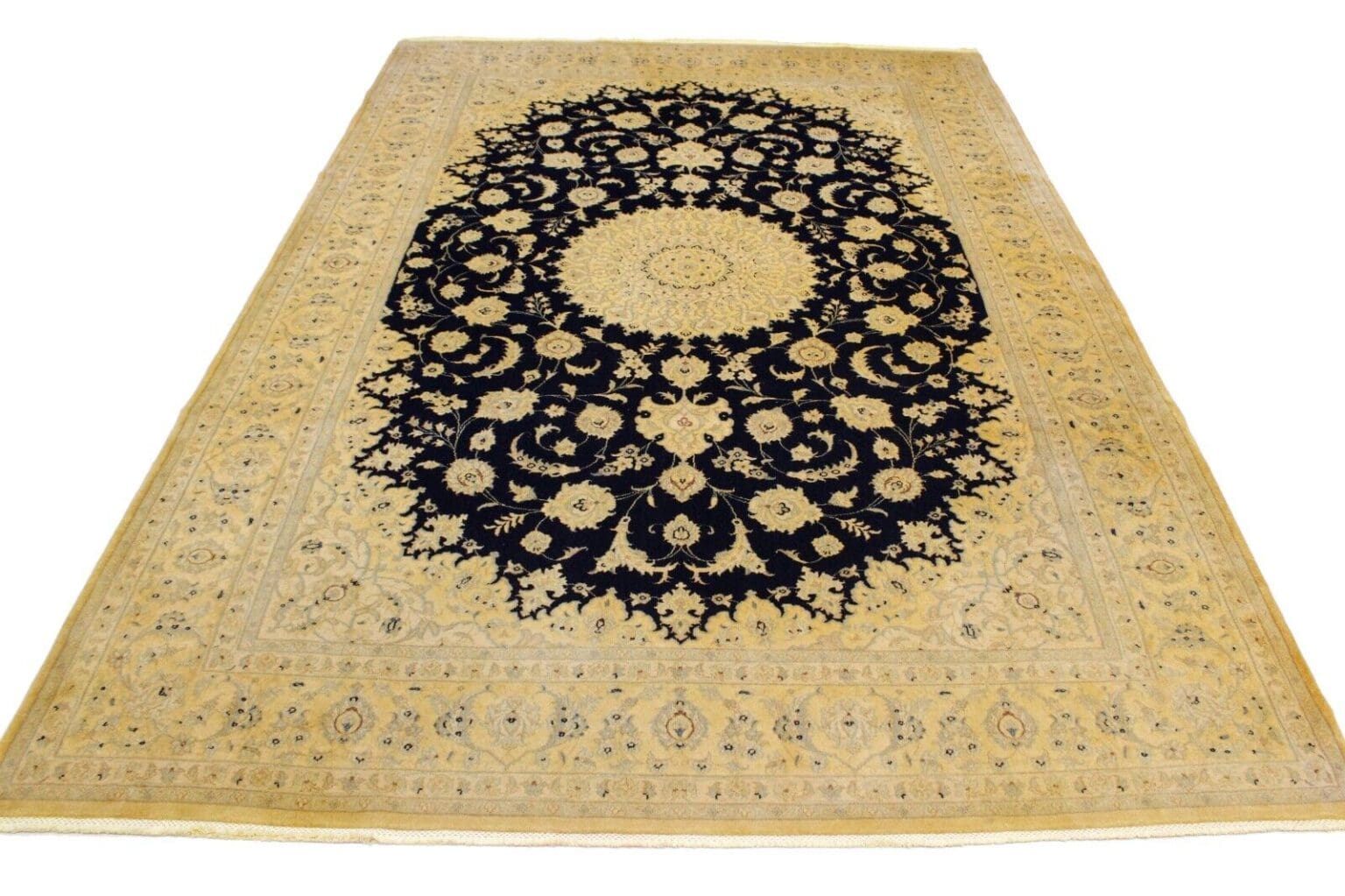 Perserteppich Nain 9 La 317 x 208 cm Wolle handgeknüpft