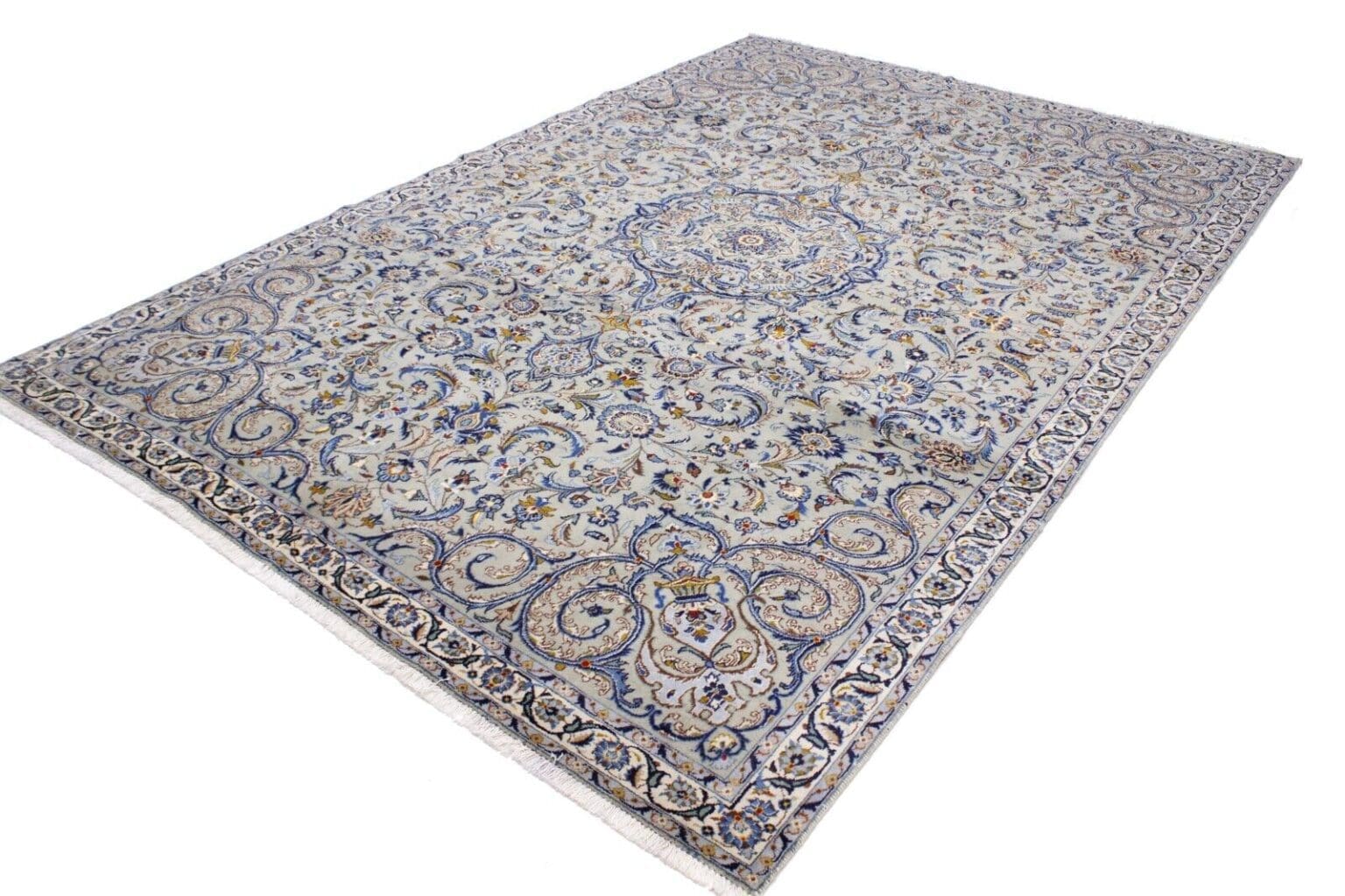 Perserteppich Keshan 339 x 230 cm Wolle handgeknüpft