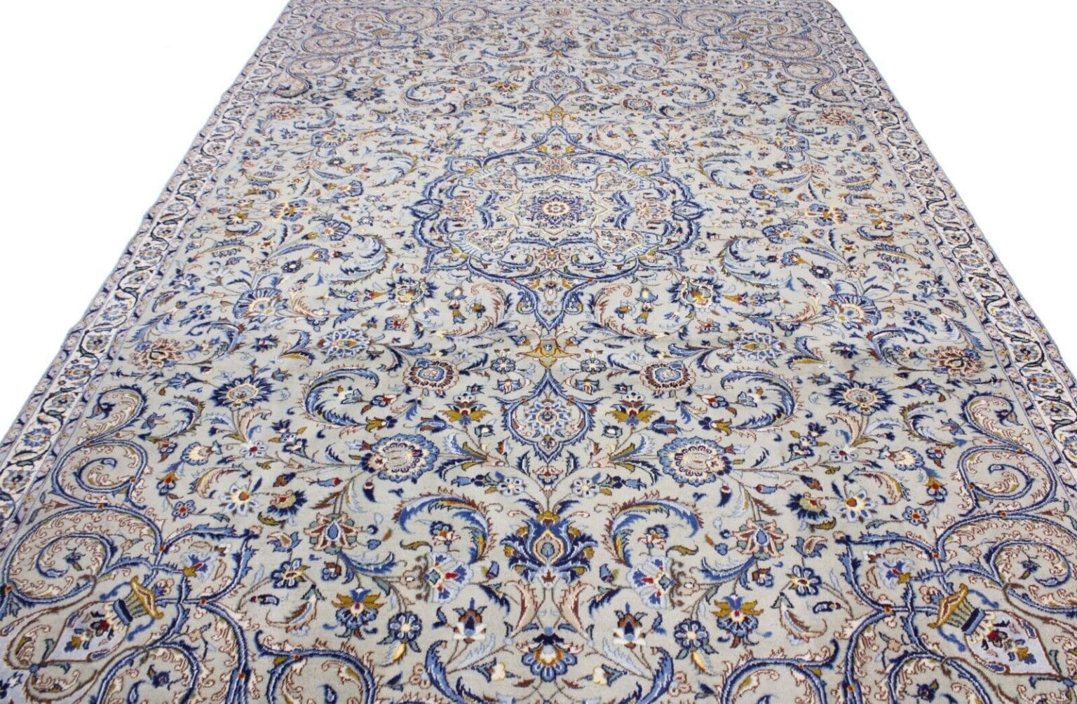 Perserteppich Keshan 339 x 230 cm Wolle handgeknüpft