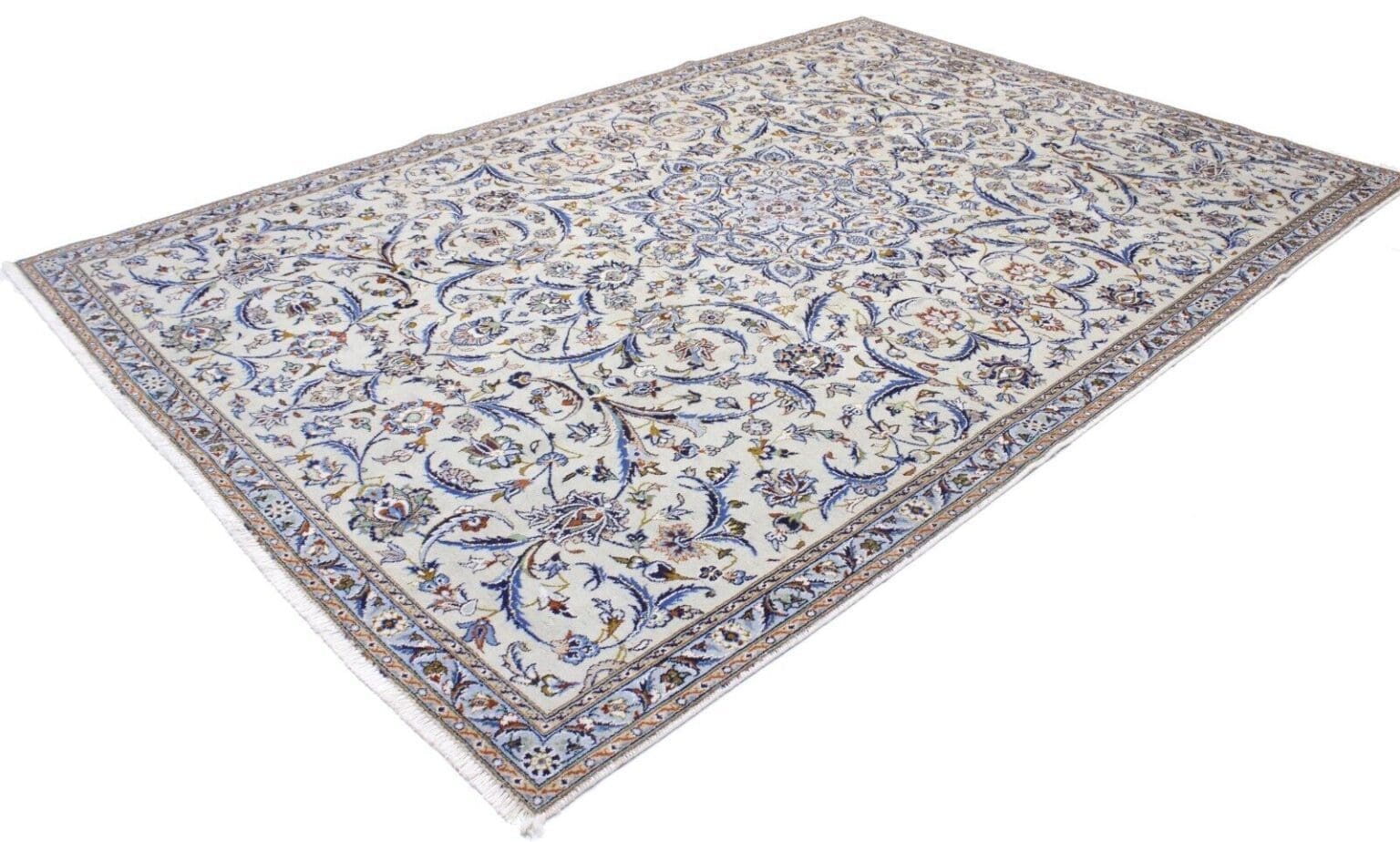 Perserteppich Keshan 333 x 224 cm Wolle handgeknüpft