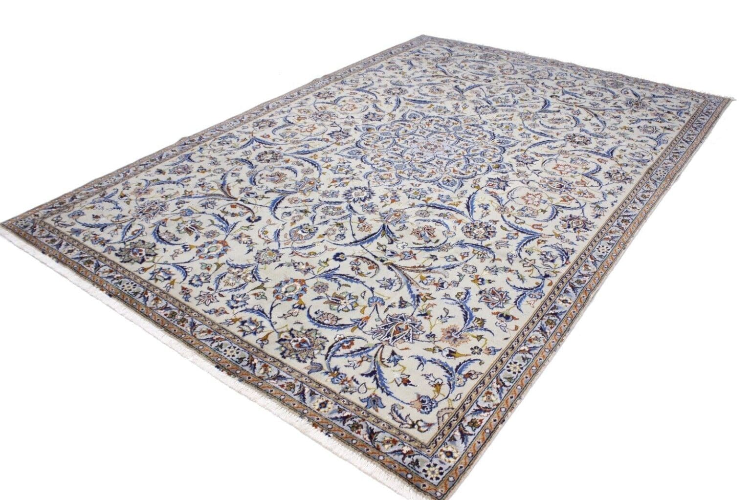 Perserteppich Keshan 333 x 224 cm Wolle handgeknüpft