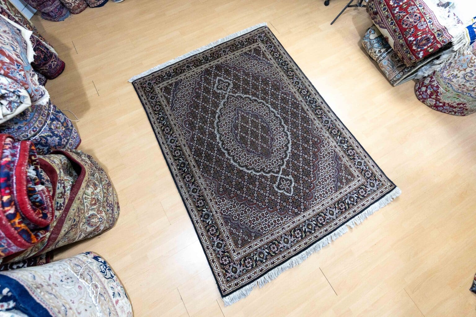 Perserteppich Täbriz 200 x 150 cm Wolle handgeknüpft