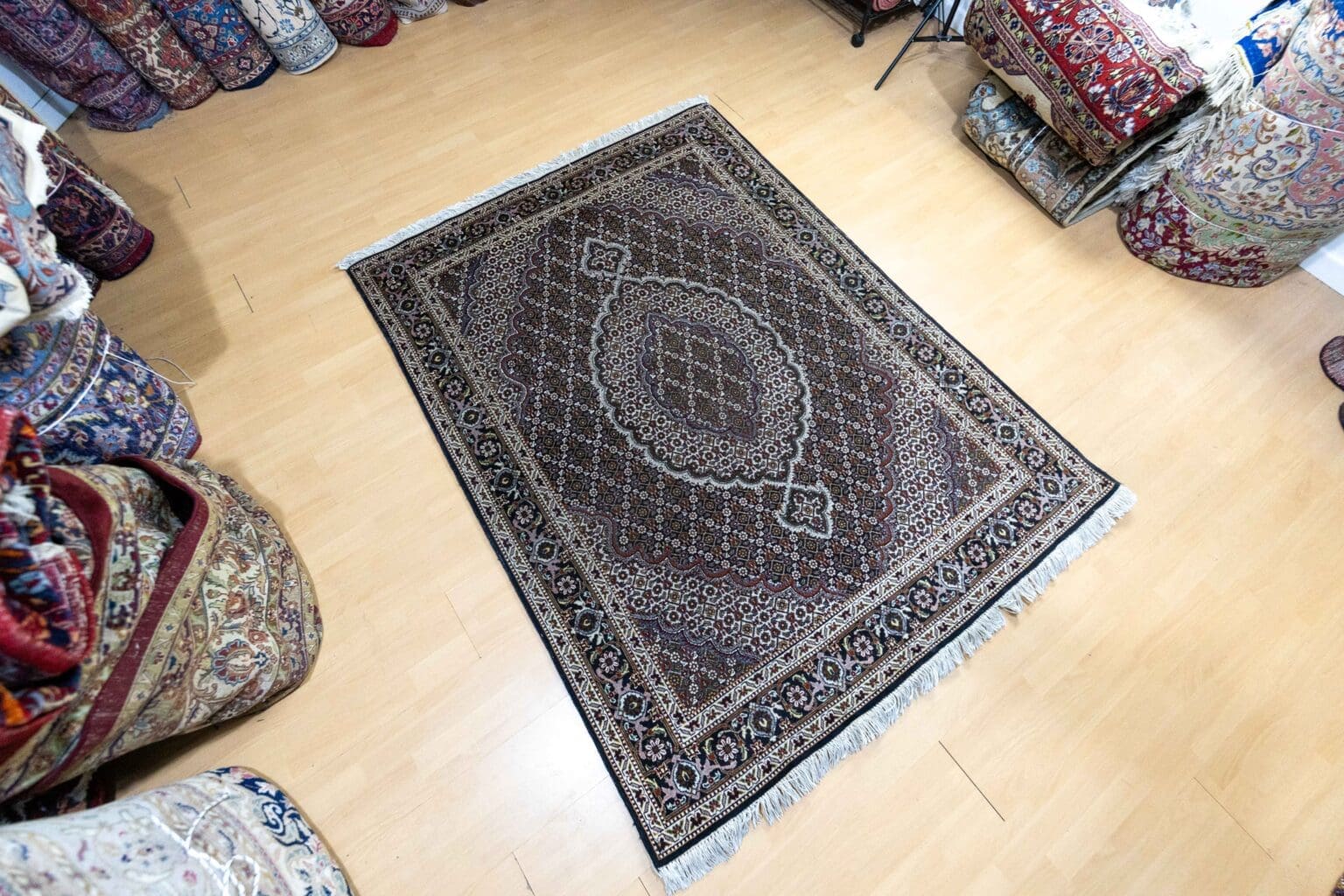 Perserteppich Täbriz 200 x 150 cm Wolle handgeknüpft