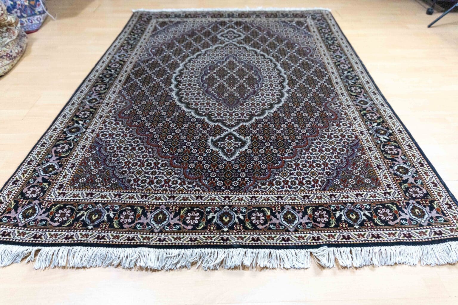 Perserteppich Täbriz 200 x 150 cm Wolle handgeknüpft