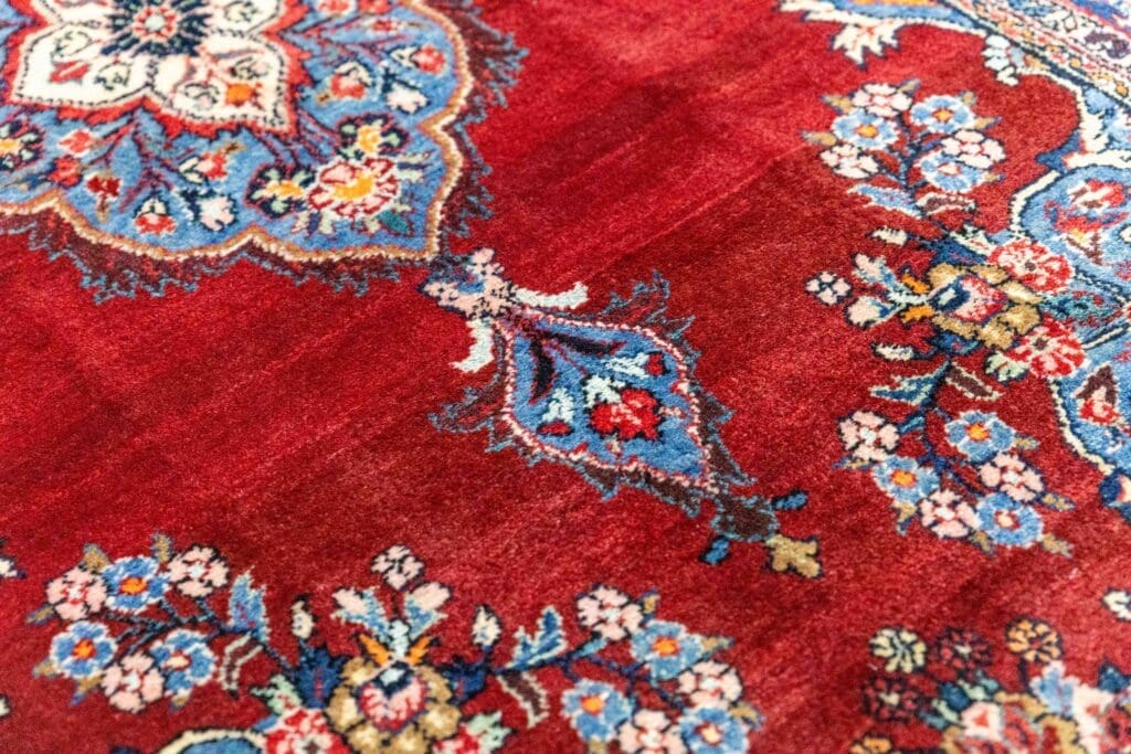 Perserteppich Hamedan 216 x 130 cm Wolle handgeknüpft