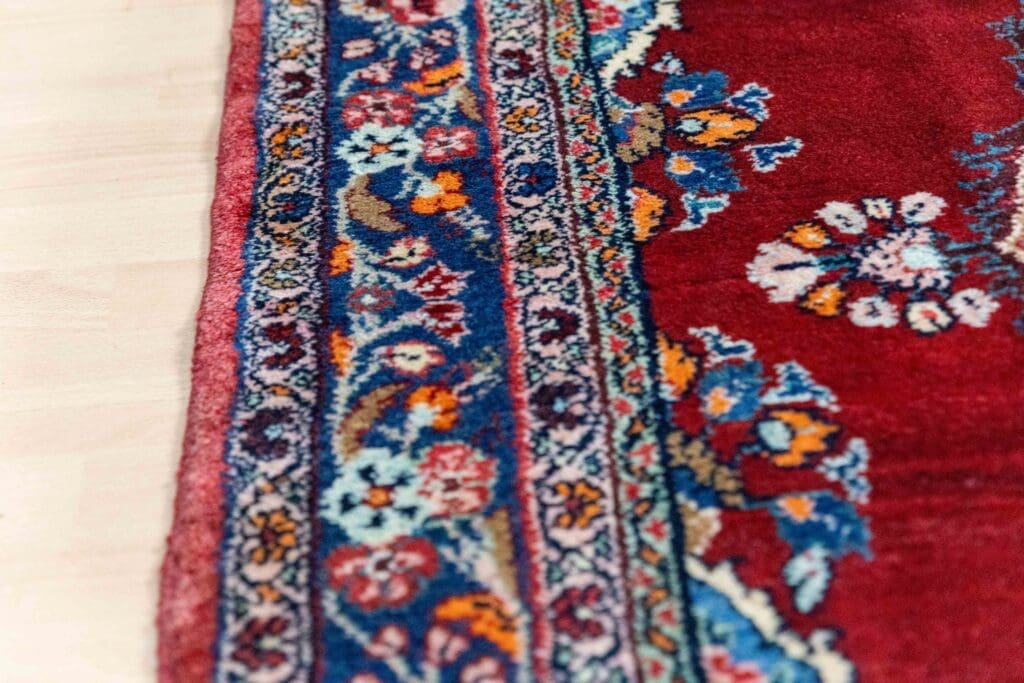 Perserteppich Hamedan 216 x 130 cm Wolle handgeknüpft