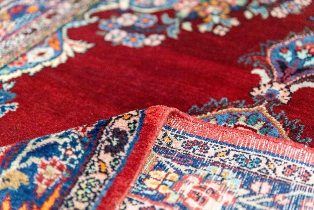 Perserteppich Hamedan 216 x 130 cm Wolle handgeknüpft