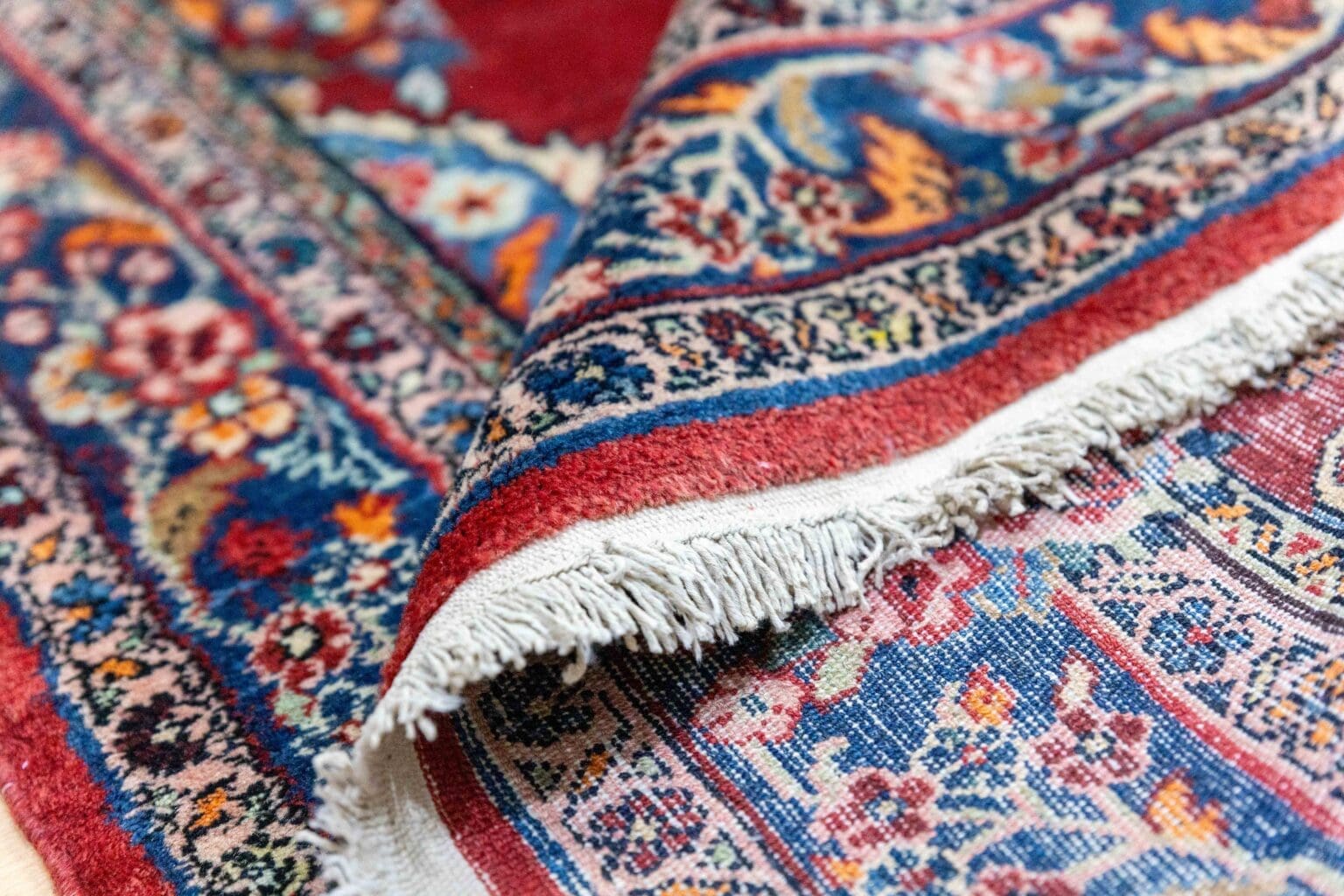Perserteppich Hamedan 216 x 130 cm Wolle handgeknüpft