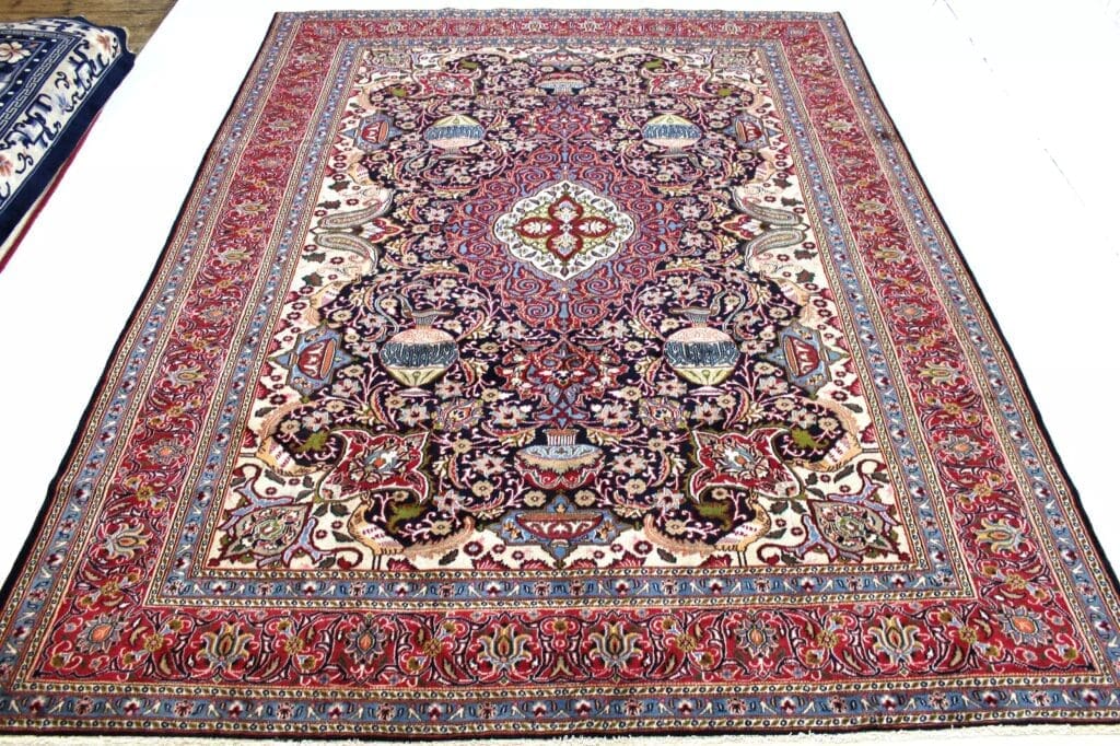 Perserteppich Kashmar 382 x 291 cm Wolle handgeknüpft