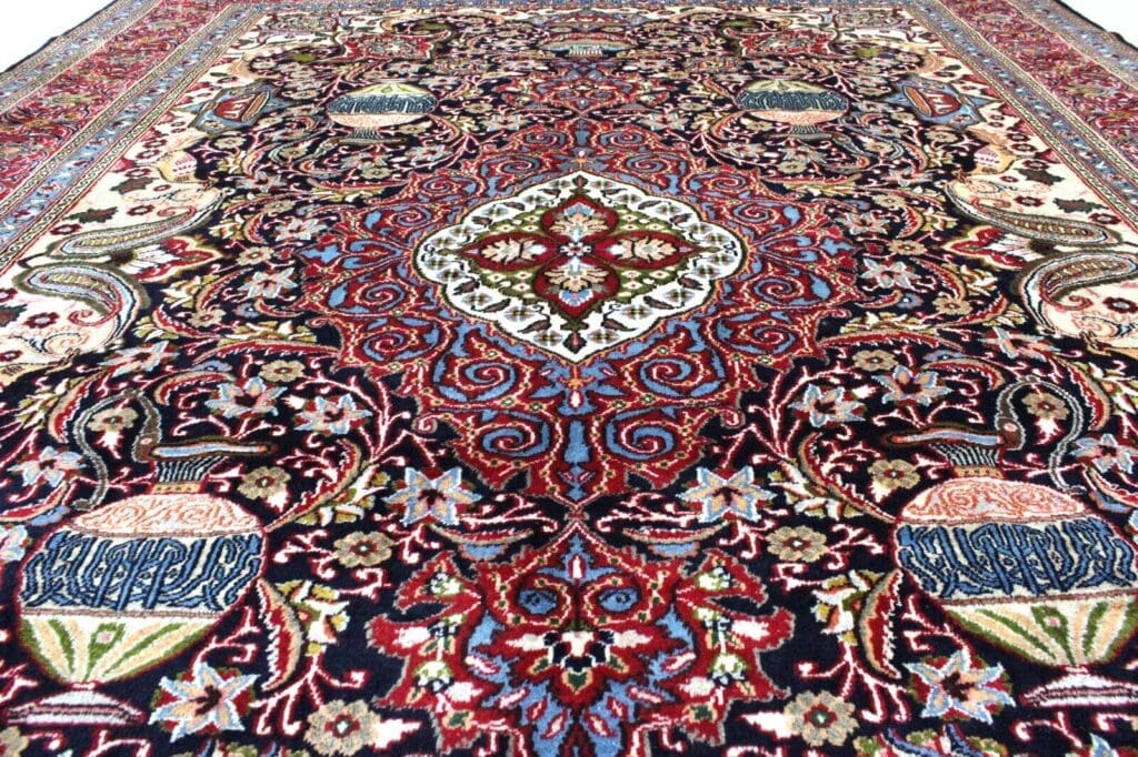 Perserteppich Kashmar 382 x 291 cm Wolle handgeknüpft