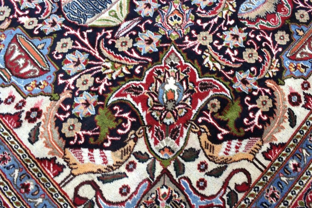 Perserteppich Kashmar 382 x 291 cm Wolle handgeknüpft