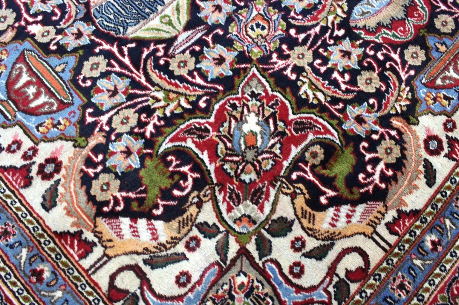 Perserteppich Kashmar 382 x 291 cm Wolle handgeknüpft