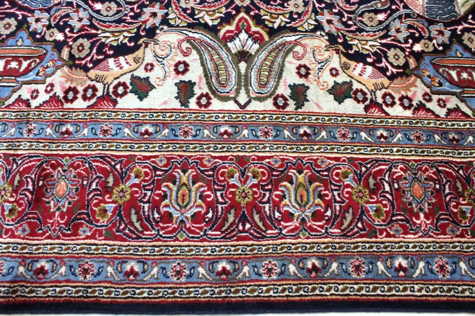 Perserteppich Kashmar 382 x 291 cm Wolle handgeknüpft