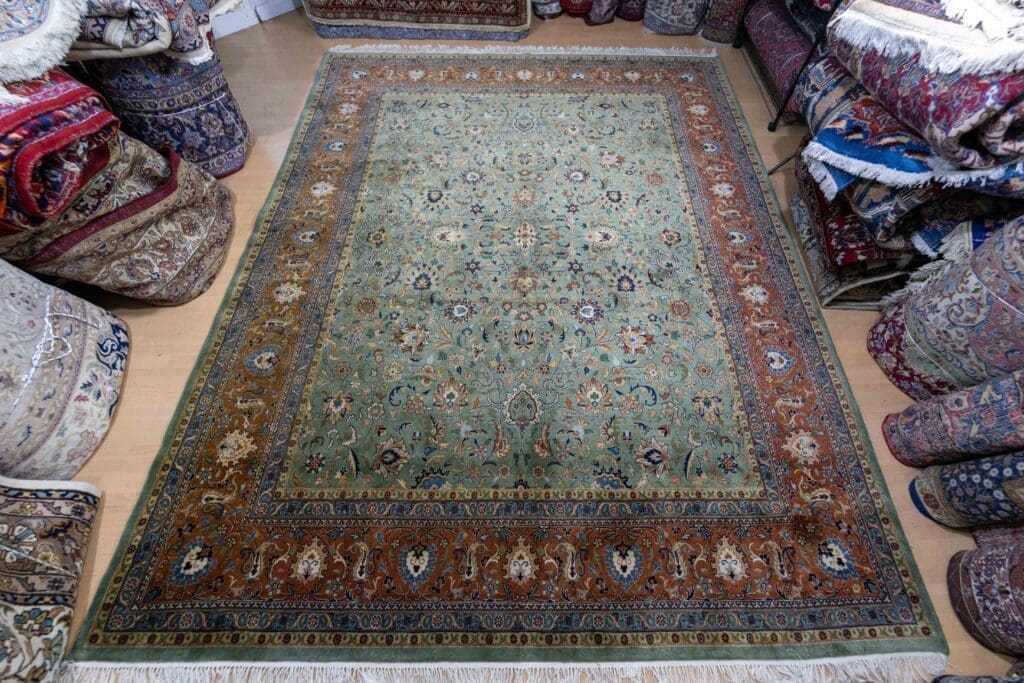 Perserteppich Täbriz 311x249cm Wolle handgeknüpft