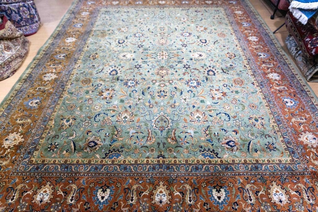 Perserteppich Täbriz 311x249cm Wolle handgeknüpft