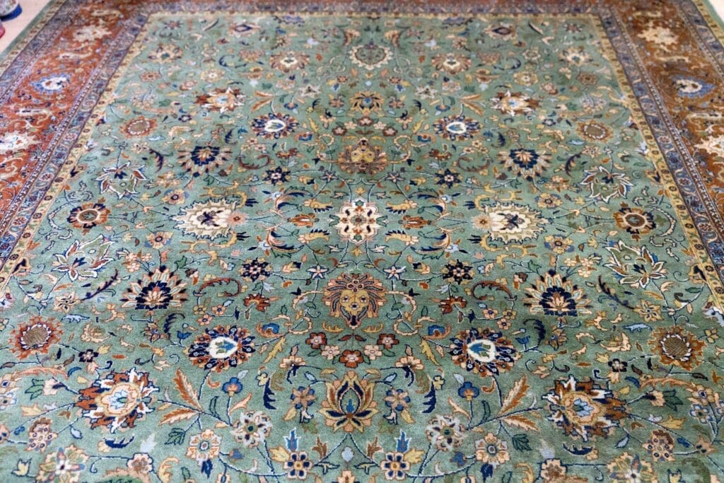 Perserteppich Täbriz 311x249cm Wolle handgeknüpft