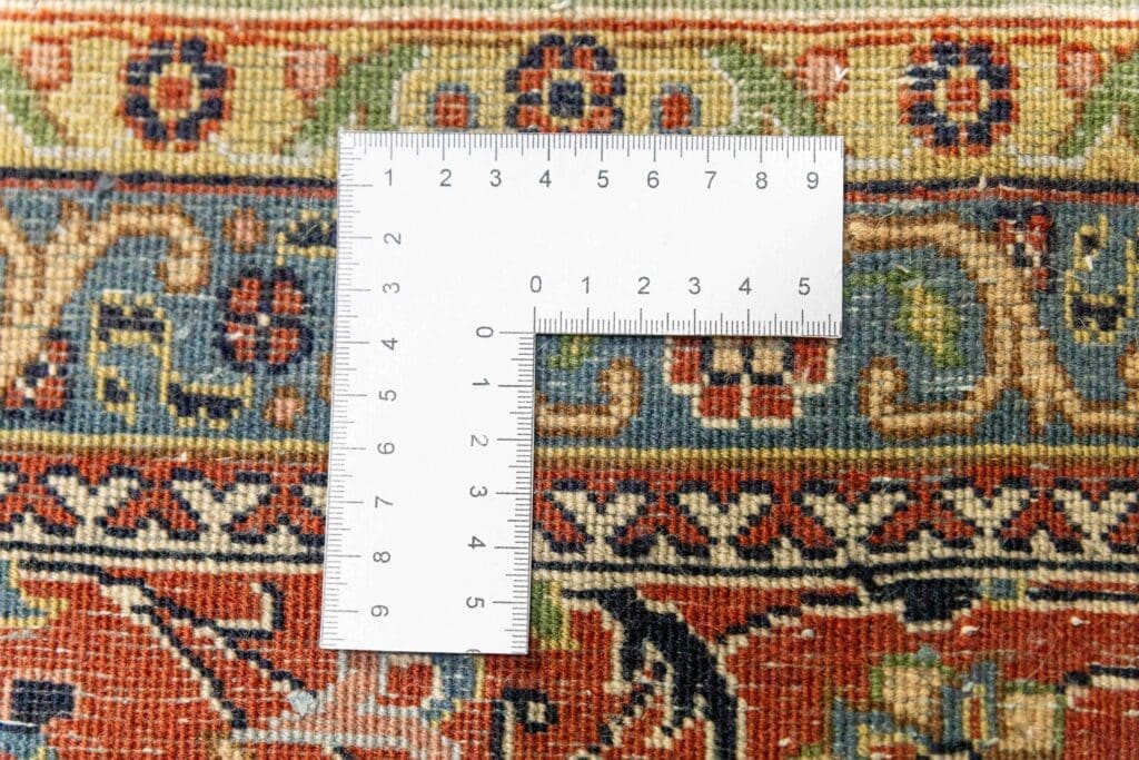 Perserteppich Täbriz 311x249cm Wolle handgeknüpft