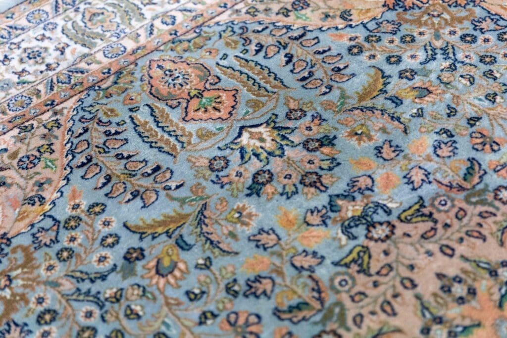 Orientteppich Indien 249 x 198 cm Wolle handgeknüpft