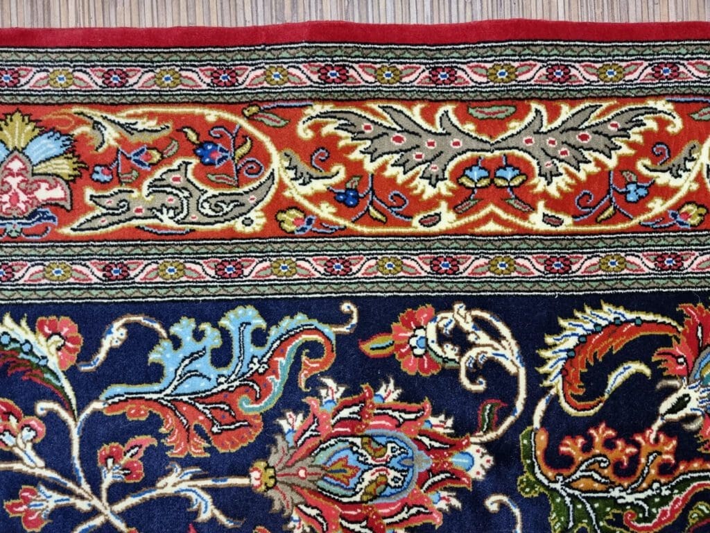 Perserteppich Ghom 203x138 cm Wolle handgeknüpft
