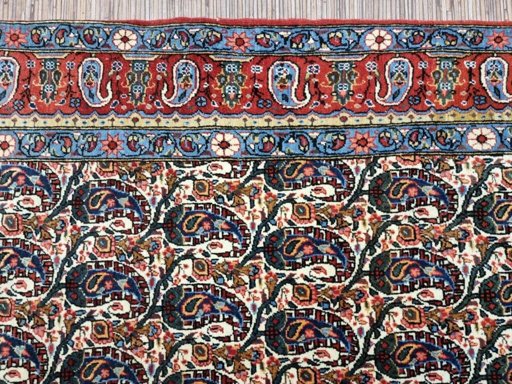 Perserteppich Ghom 207x135 cm Wolle handgeknüpft