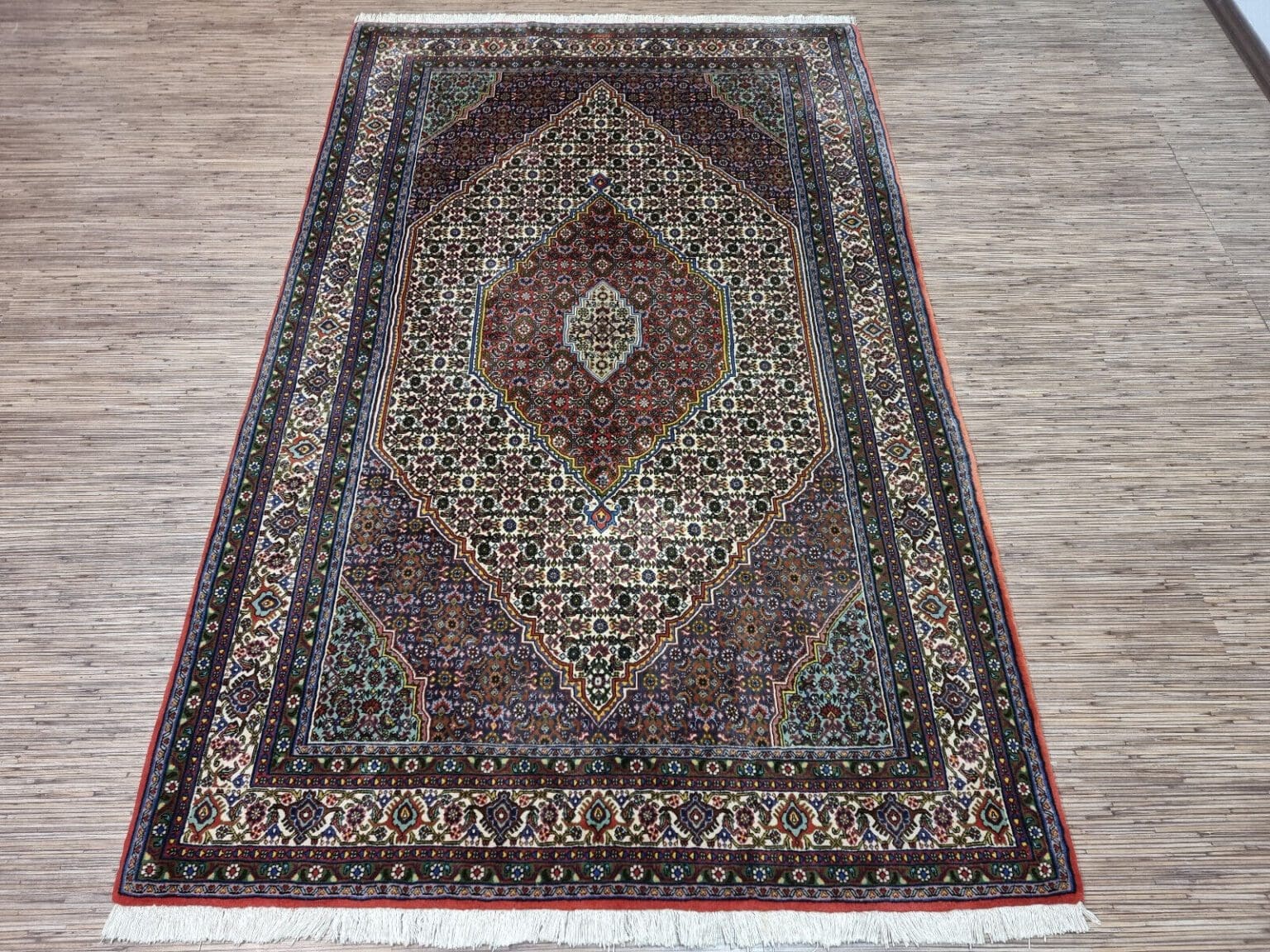 Perserteppich Bidjar 234 x 147 cm Schurwolle handgeknüpft