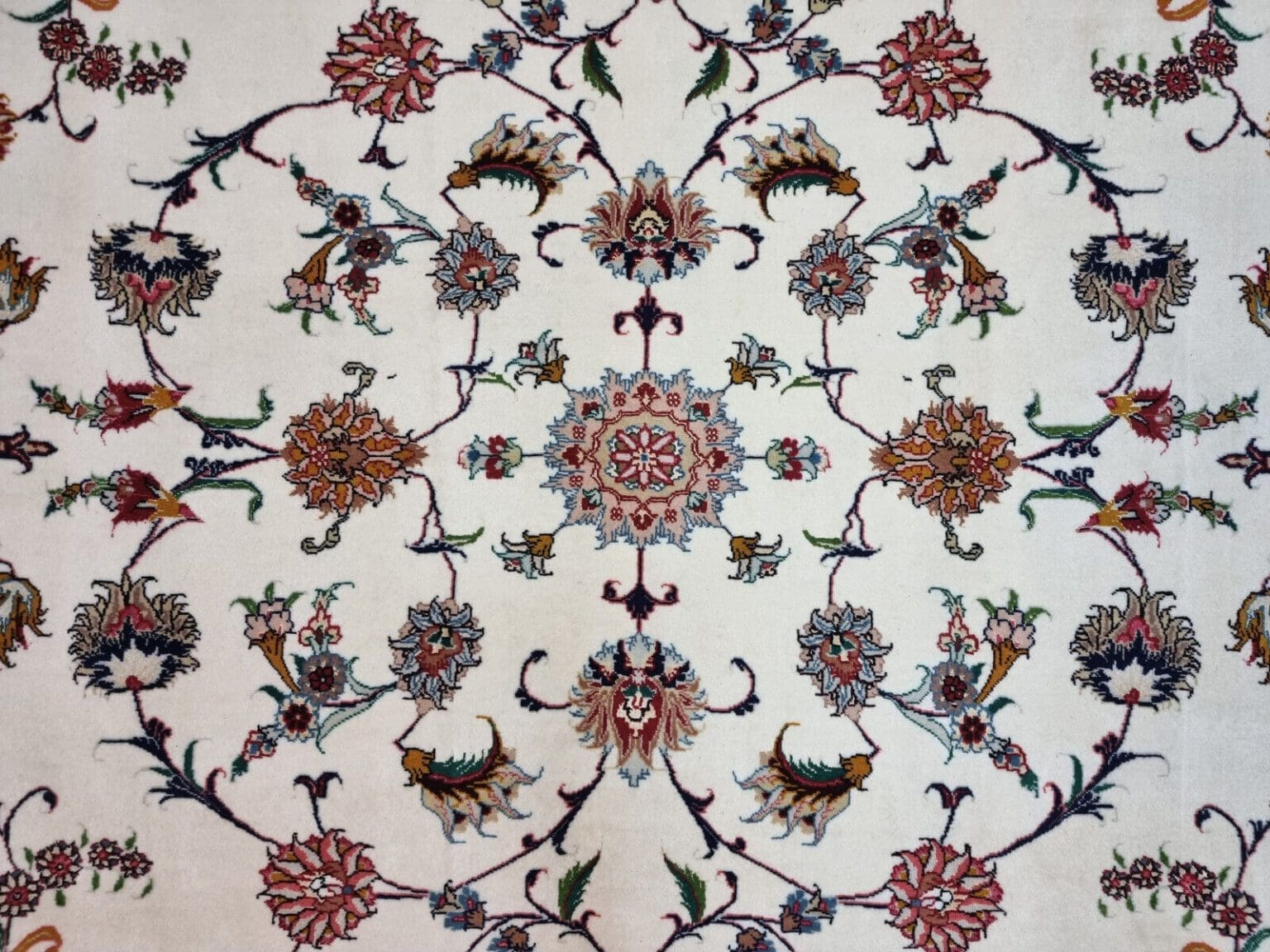 Perserteppich Täbriz 305x202 cm Korkwolle handgeknüpft