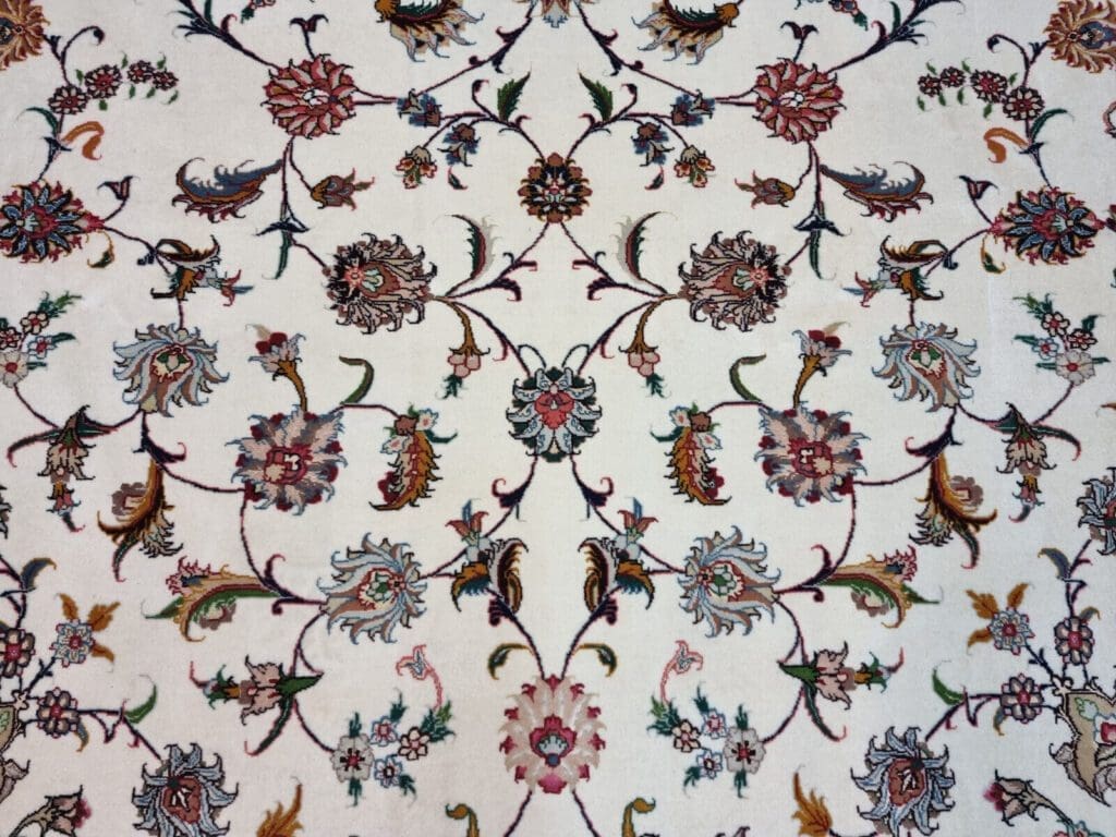 Perserteppich Täbriz 305x202 cm Korkwolle handgeknüpft