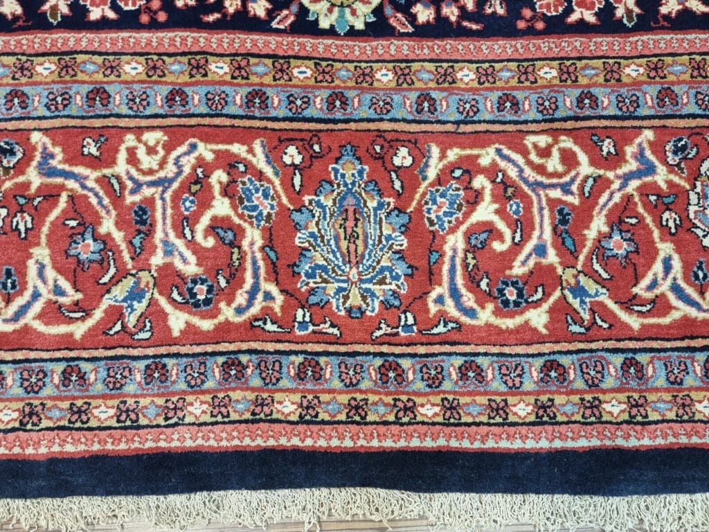Perserteppich Sarough 380x266 cm Schurwolle handgeknüpft