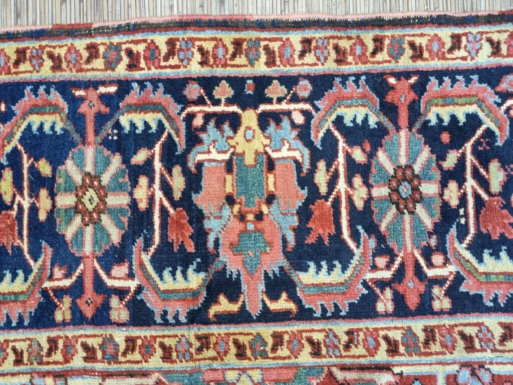 Perserteppich Heriz 292x220 cm Schurwolle handgeknüpft