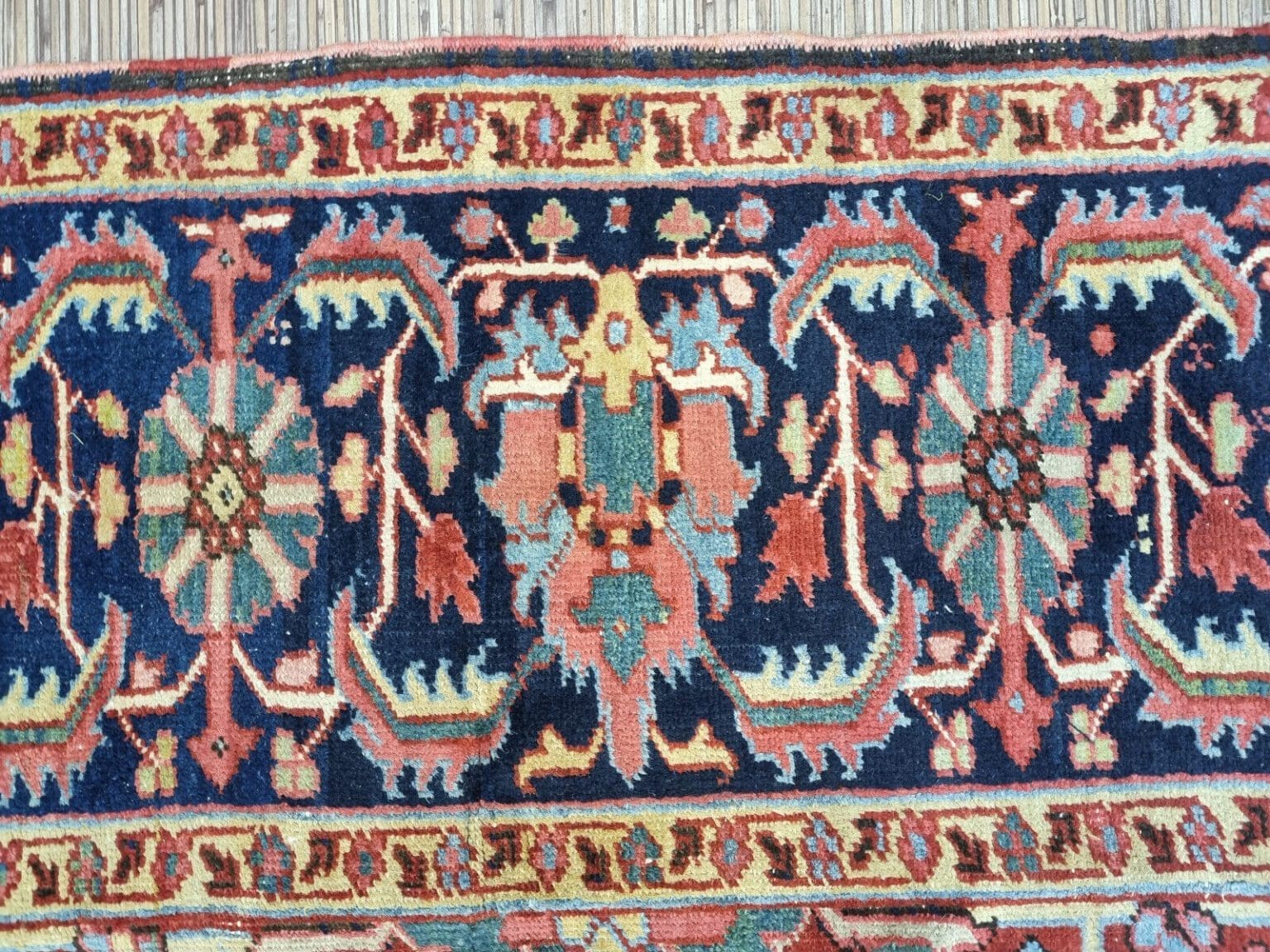 Perserteppich Heriz 292x220 cm Schurwolle handgeknüpft