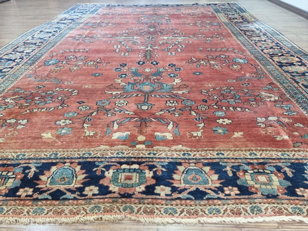 Perserteppich Sarough Ferahan 287 x 210 cm Wolle handgeknüpft