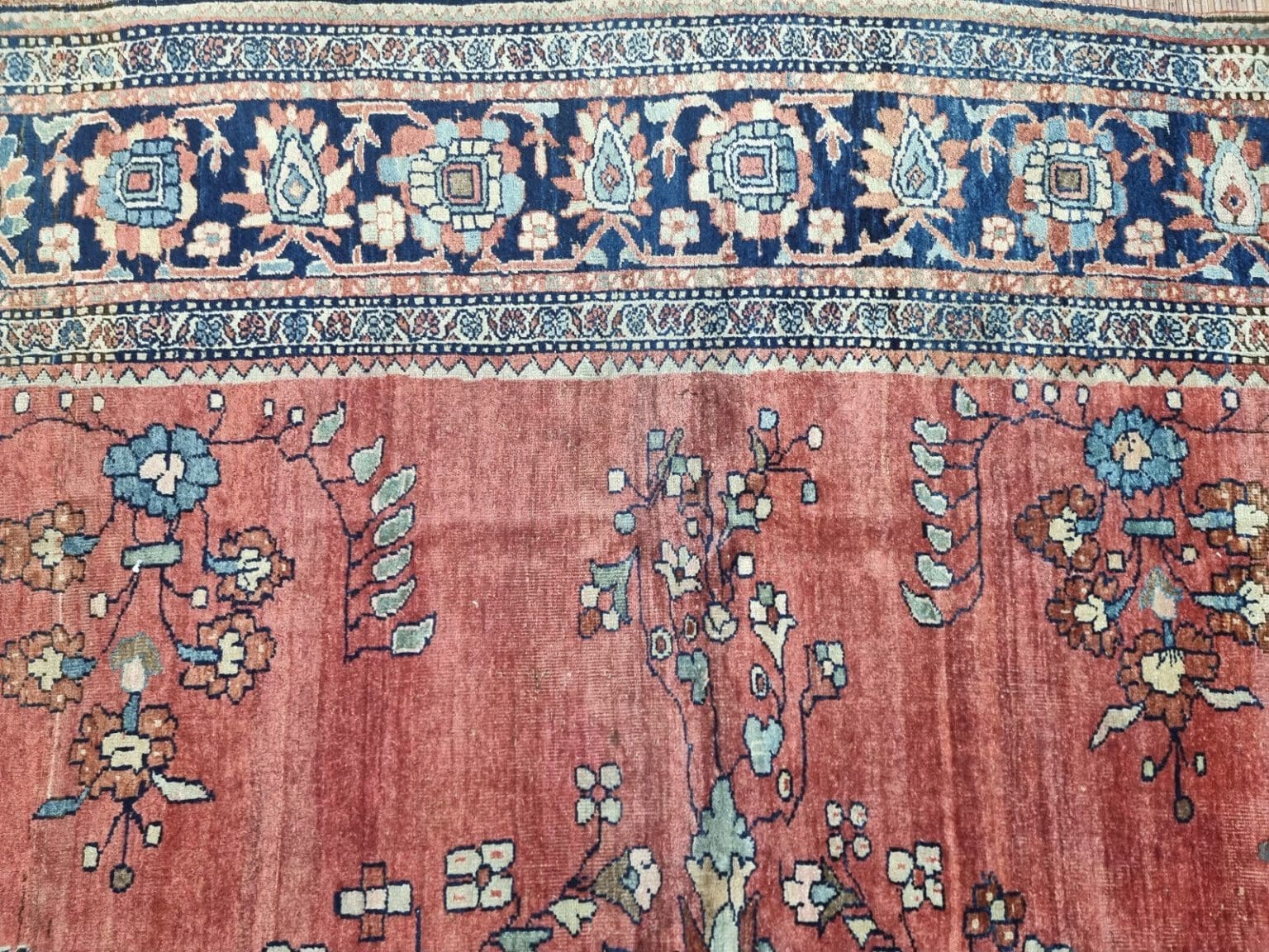 Perserteppich Sarough Ferahan 287 x 210 cm Wolle handgeknüpft