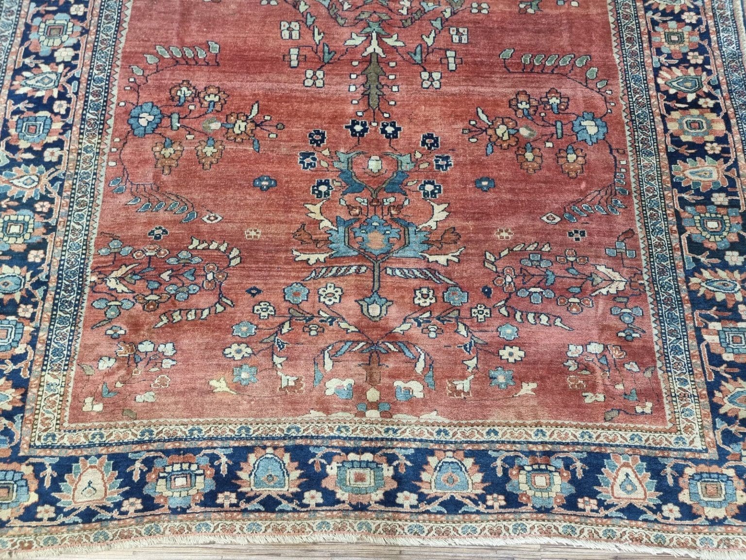 Perserteppich Sarough Ferahan 287 x 210 cm Wolle handgeknüpft