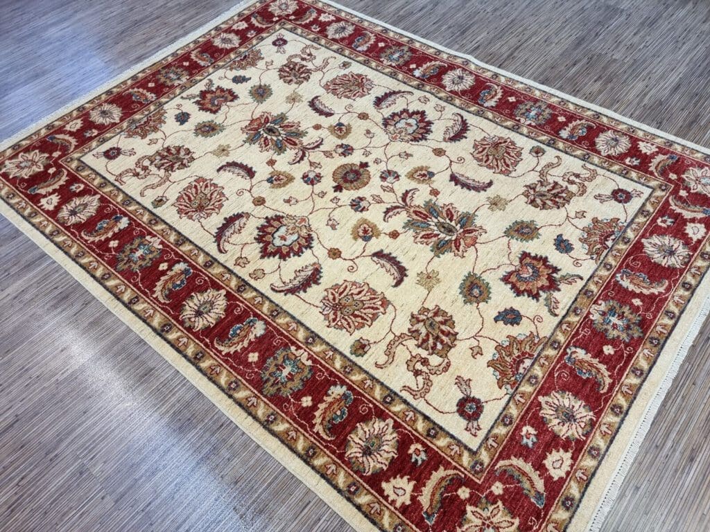 Orientteppich Pakistan 229x173 cm Wolle handgeknüpft