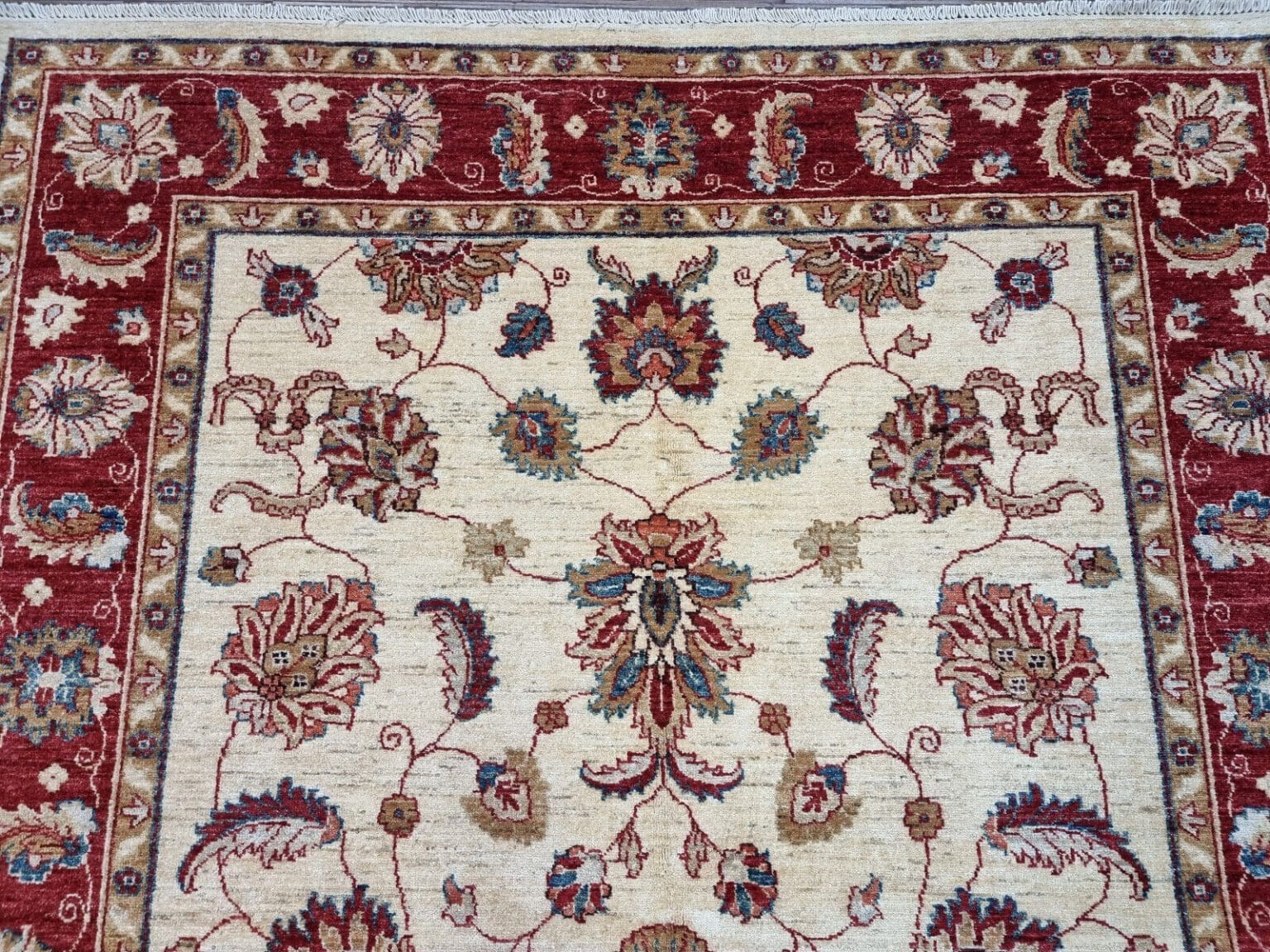 Orientteppich Pakistan 229x173 cm Wolle handgeknüpft