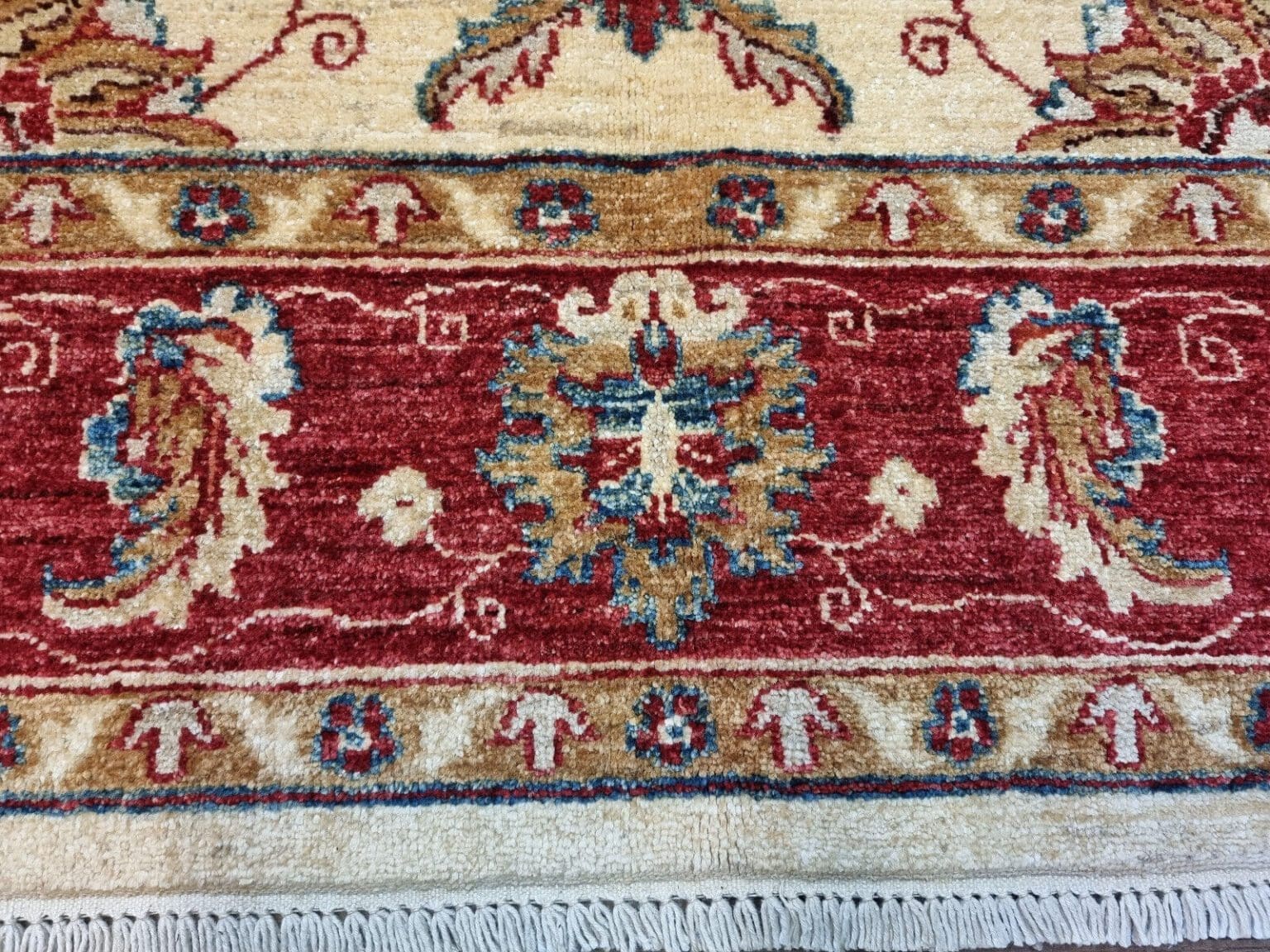 Orientteppich Pakistan 229x173 cm Wolle handgeknüpft