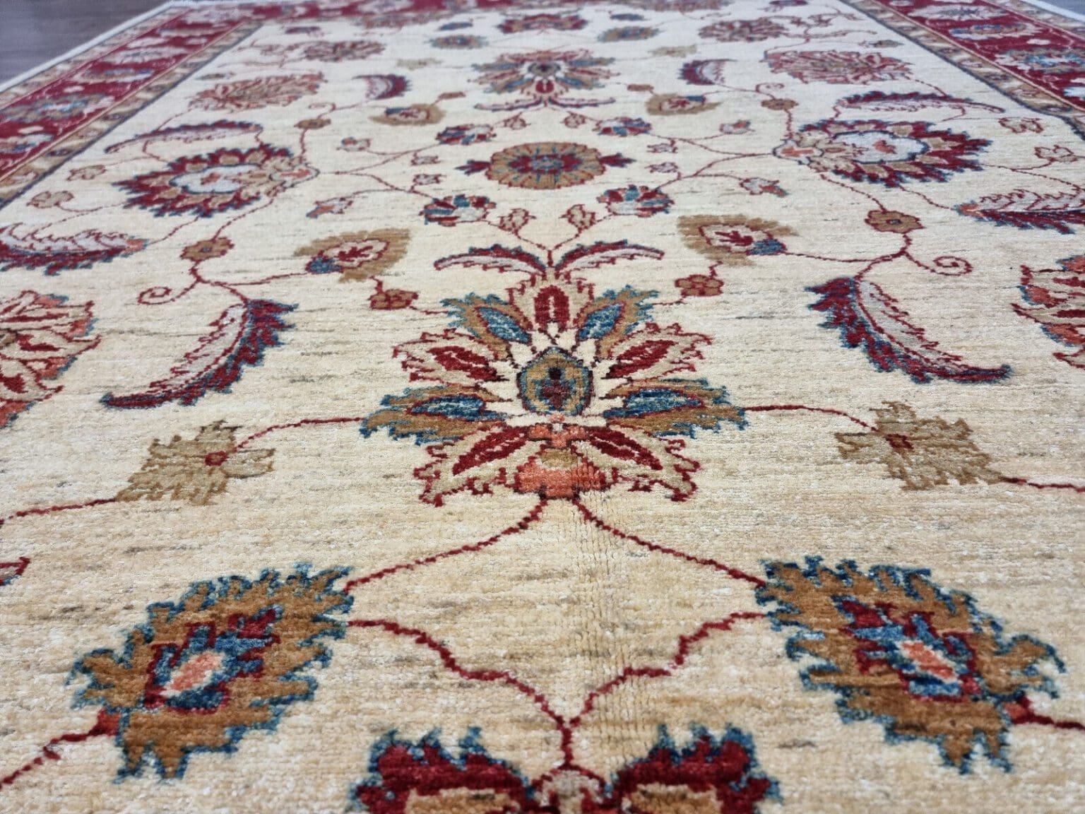 Orientteppich Pakistan 229x173 cm Wolle handgeknüpft