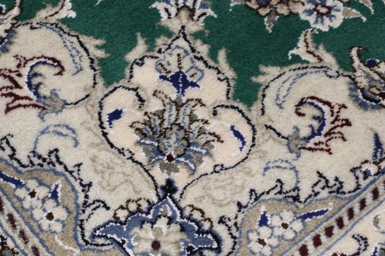 perserteppich-nain-294-x-193-cm-300000-knoten-m-90-schurwolle-10 Perserteppich Nain 294 x 193 cm Schurwolle handgeknüpft