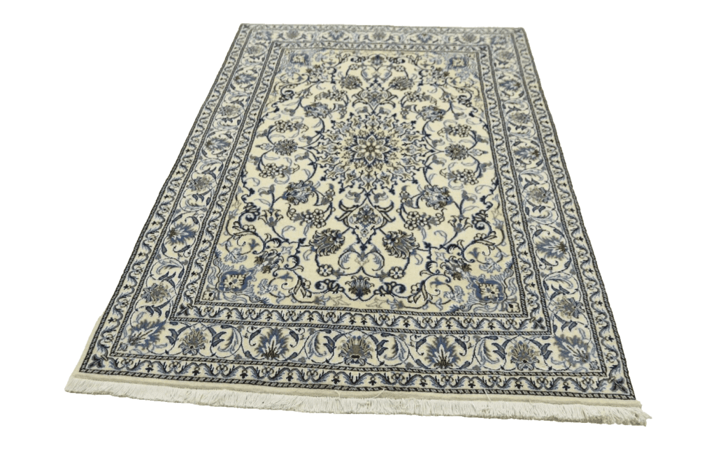 Perserteppich Super Nain 207 x 148 cm Wolle handgeknüpft