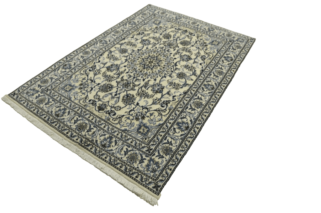 Perserteppich Super Nain 207 x 148 cm Wolle handgeknüpft