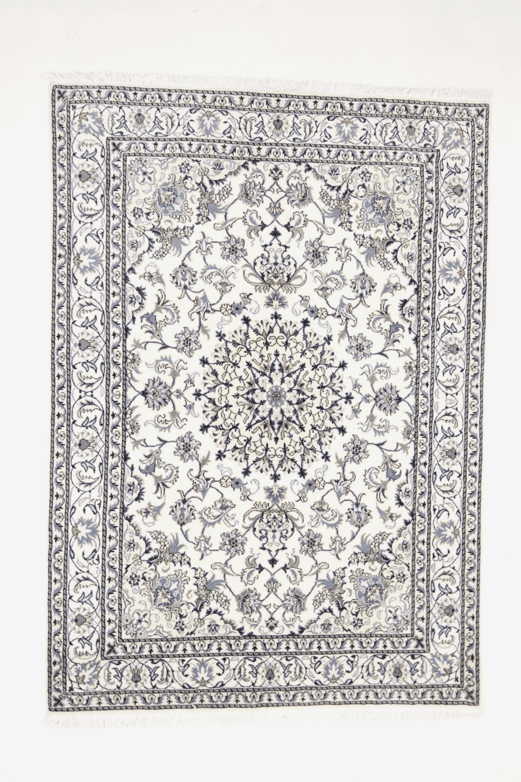 Perserteppich Nain 232 x 163 cm Schurwolle handgeknüpft