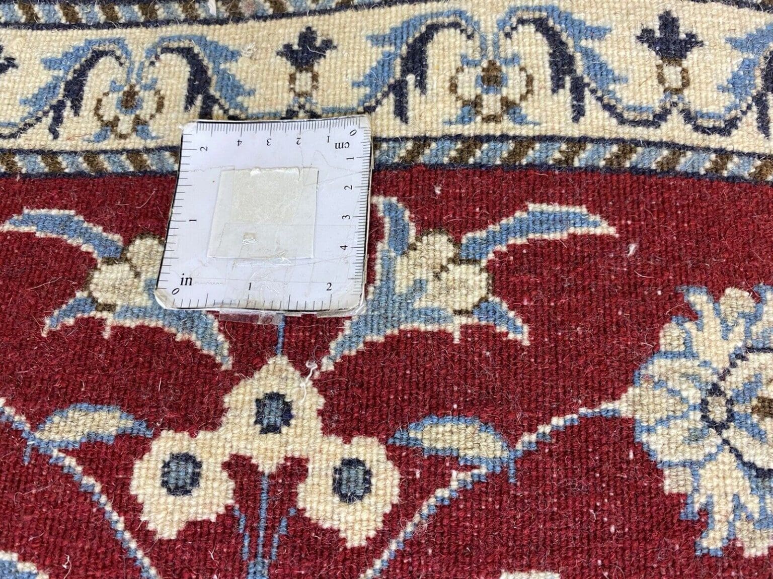 Perserteppich Nain 140 x 88 cm Wolle handgeknüpft