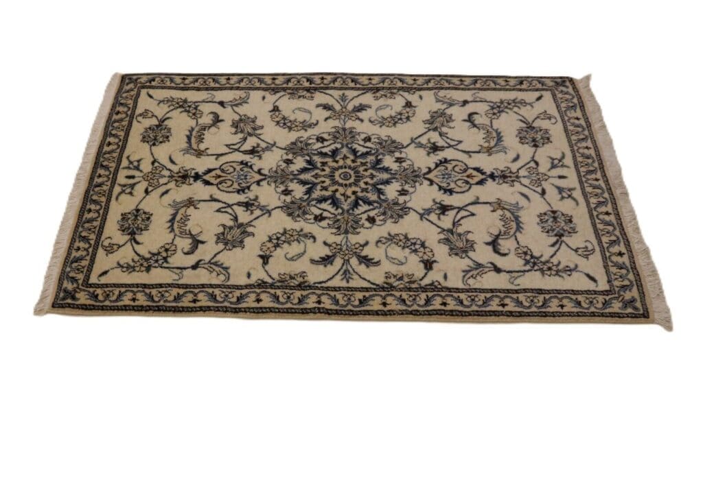 Perserteppich Nain 143 x 90 cm Wolle handgeknüpft