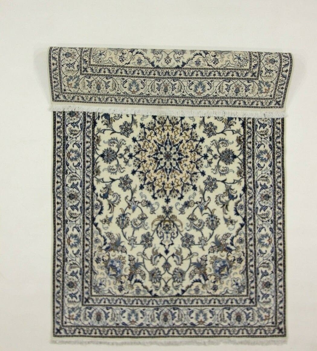 wunderschoner-perserteppich-super-nain-248-x-165-cm-ca-300000-knoten-m-1-2 Perserteppich Nain 248 x 165 cm Wolle handgeknüpft